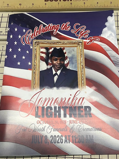Memorial Booklet