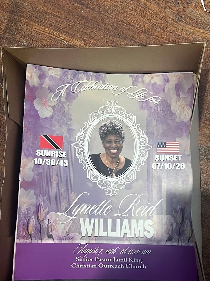 Memorial Booklet