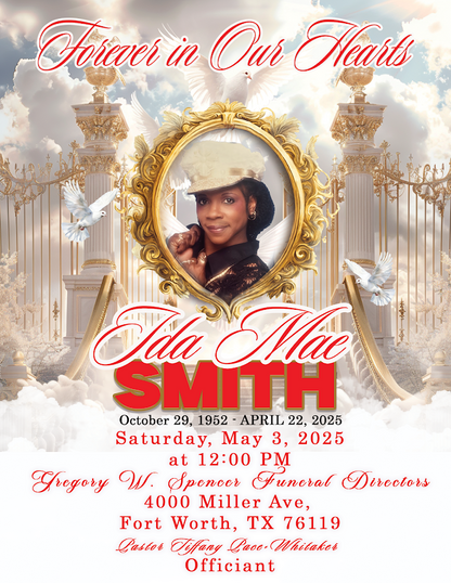 Memorial Booklet